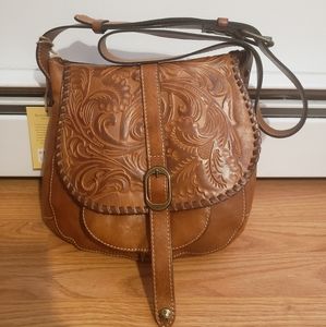 Patricia Nash Burnished Tooled Bag